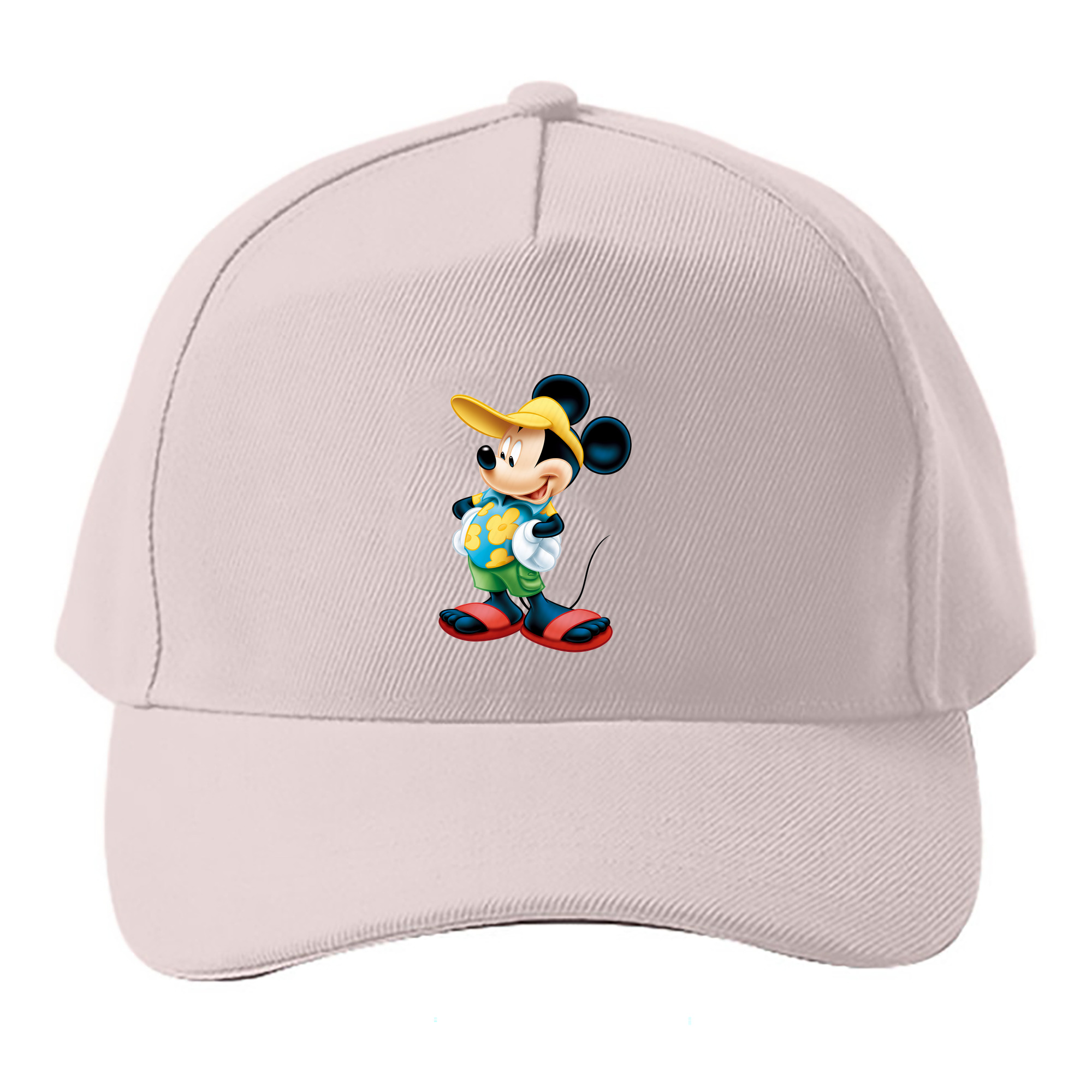 （画像用） ミッキーマウス Mickey Mouse ベースボールキャップ 綿100％ 男女兼用 帽子 スポーツ